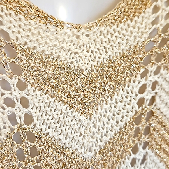 Floris Italian Made Knitted Dress/Coverup Sz S/M - Picture 2 of 7